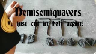 How to read music  Quavers Semiquavers Demisemiquavers amp Hemidemisemiquavers [upl. by Amat359]