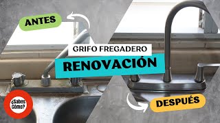 Cómo Cambiar e Instalar un Grifo Moderno en el Fregadero de Cocina  Guía Paso a Paso [upl. by Severen938]