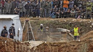 Morocco operation to save Rayan 5yearold boy stuck in well reaches final stage [upl. by Enived]