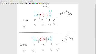 Diagrama de Lewis del dióxido de azufre SO2 revisitada [upl. by Ahsinrats]