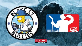 Blake St Bullies VS Vikings  Div 3  8th September  IceHQ Beer League ice hockey [upl. by Gussi]