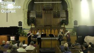 Tchaikovsky 6th Symphony Mov 1  The Sydney Trombone Quartet [upl. by Arracahs]