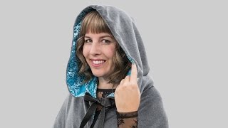 How to Make a Hooded Cloak  Assembly [upl. by Whatley]