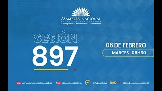 Sesión 897 del Pleno de la Asamblea Nacional [upl. by Corie]