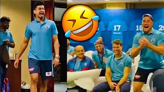 Shreyas Iyer hilariously imitates Marcus Stoinis’ Moves 😂😁 [upl. by Alel297]