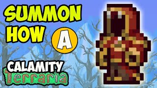 Terraria Calamity Mod 1449 How To Summon SUPREME WITCH CALAMITAS BOSS 2024 [upl. by Briscoe]