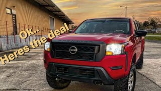 My 2022 Nissan Frontier after 1 year ONE YEAR REVIEW [upl. by Ahsikan]