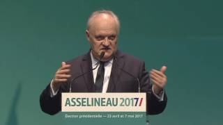 Programme présidentiel Asselineau UPR 2017  Conclusion [upl. by Richie213]