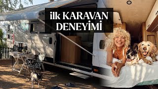 İlk Karavan Tatili  Altın Kamp  Balıkesir [upl. by Oicafinob]