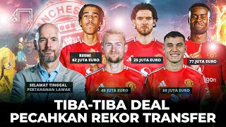 Amankan Pemain Berbakat Pakai Strategi Tanpa Banyak Menawar Era Baru Pertahanan Manchester United [upl. by Atiuqat]