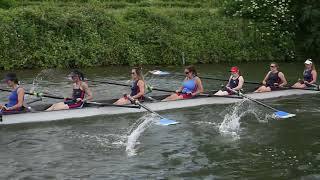 Darwin W1 Division 2 Thursday Cambridge May Bumps 2023 slow motion [upl. by Sandor798]