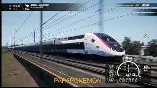 TRAIN SIM WORLD 4 028 horaire TGV 6077 Nice Ville [upl. by Bringhurst]