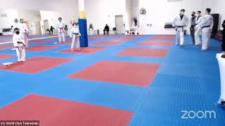 US World Class Taekwondo Winter 2022 Belt Promotion [upl. by Jedlicka]