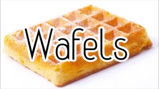 Wafels bakken [upl. by Ycnuahc]