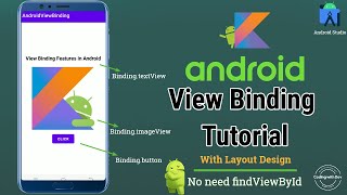 View Binding  🔄 CONECTA VISTAS en Android con Kotlin  Tutorial Android Studio en español [upl. by Llevart]