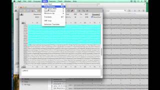 Identify mutations in plasmid DNA by ApE and Clustal bio125 Spelman [upl. by Midis]