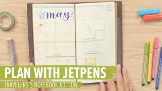 Plan With JetPens  TRAVELERS notebook Edition [upl. by Chee]