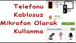 Telefonu kablosuz mikrofon olarak kullanma [upl. by Eecyal925]