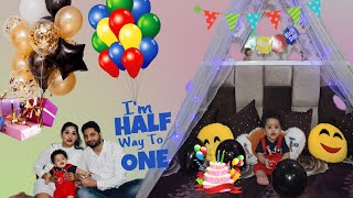 Happy’s 6th Month Birthday Celebration 🎉  Birthday Vlog [upl. by Burkhardt]