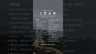 🛵Lets Explore IDAR  The Mountain City 🏙️  idargadh gujarat tourguide itinerary sabarkantha [upl. by Ahtram]