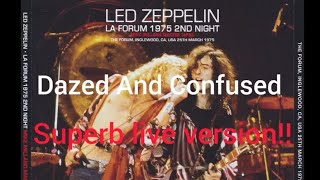 Led Zeppelin  Dazed And Confused  Seattle March 21 1975 [upl. by Abbotsen117]