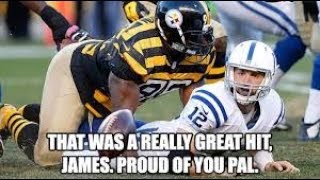 Andrew Luck Compliments Sackers  Nicest NFL Player  Micd Up [upl. by Torie]