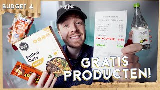 GRATIS producten in de LAATSTE week 🤑  Budget Challenge 4 [upl. by Binah595]