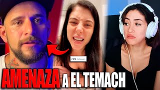 EL TEMACH AMENAZADO por la LATINA MÁS TÓXICA DE INTERNET 🔥  Maricel [upl. by Feirahs]