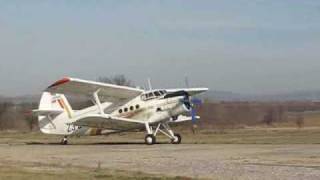 Antonov An2 Takeoff [upl. by Eirbua]