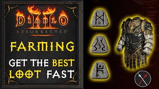 Diablo 2 Farming Guide Get the BEST Loot FAST All Builds Runes Keys Countess Baal amp More [upl. by Nevur]