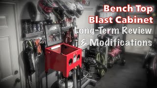 Benchtop Abrasive Blast Cabinet  Long Term Review and Modifications [upl. by Zandt]