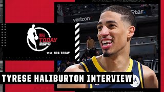 Tyrese Haliburton on being traded to the Pacers  NBA Today [upl. by Lenor69]