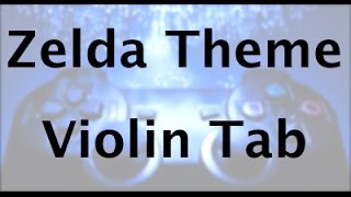 Learn Zelda Theme on Violin  How to Play Tutorial [upl. by Debarath619]