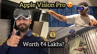 Finally Apna Apple Vision Pro Ghar Aa Gaya 😍 [upl. by Eelime470]