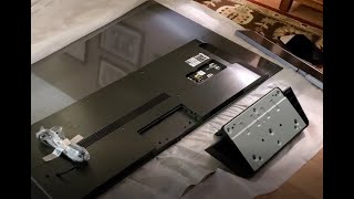 LG OLED 65 CX TV  Base Assembly [upl. by Nerol915]