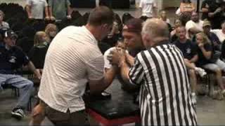 Arm Wrestling George Stanton vs Ray Berry [upl. by Huntingdon]