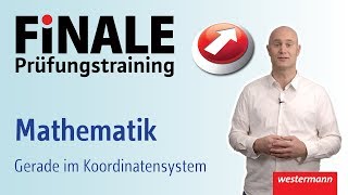 Lineare Gleichungen Matheaufgabe quotGerade im Koordinatensystemquot [upl. by Enirol]