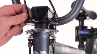 Diamondback Tech BMX Gyro Brake Cable Installation and Adjust [upl. by Gruber778]