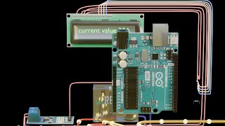 SOLAR POWER CHARGE CONTROLLER working explained in animationACS712 photodiodearduinoproteus [upl. by Disharoon]