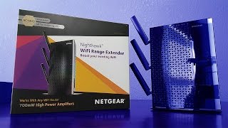 NETGEAR AC1900 Nighthawk WiFi Range Extender Unboxing [upl. by Michell242]