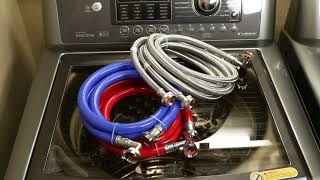 How to install the drain hose  Hitachi Top Loading Washing Machine [upl. by Ravert]