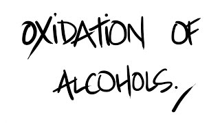 AQA Alevel Chemistry  Alcohols  PART 4 [upl. by Lahey]