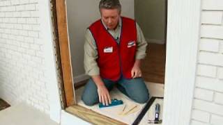 How to Install A PreHung Exterior Door [upl. by Noremak]