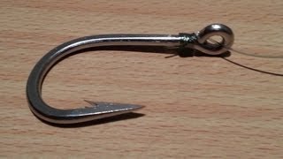 5 Snell Fishing Knot  How to Snell a Hook  How to Fish channel [upl. by Kcirderfla]