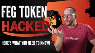 FEG Token HACKED Heres what happened [upl. by Riccardo]