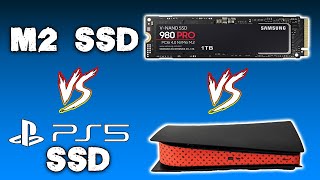 PS5 Internal SSD amp M2 SSD Storage Speed amp Performance Test [upl. by Drapehs663]