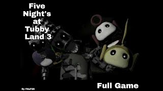 Five Nights at Tubby Land 3  Full game  Night 16 7 Free yourself ending [upl. by Alboran]