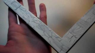 Crackle Paint Technique with Elmers Glue [upl. by Arikaahs]