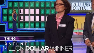 Third Million Dollar Winner  Wheel of Fortune [upl. by Esimehc]