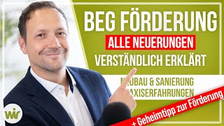 BEG Förderung 2021  alle Neuerungen verständlich erklärt Baufinanzierung [upl. by Seow]